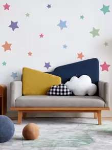 1pc Star Pattern Wall Sticker - Multicolor - View 1