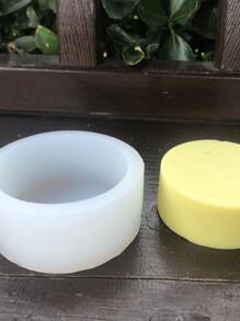 1 khuôn silicon tròn DIY - trắng - Xem 5