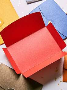 5pcs Heart Design Random Color Envelope - Multicolor - View 2