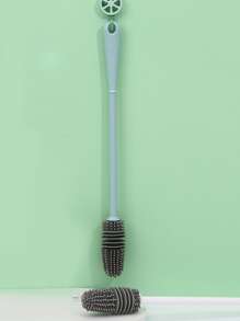 Silicone Cup Brush Cup Scrubber Glass Cleaner Kitchen Cleaning Tool Long Handle Drink Wineglass Bottle Glass Cup Cleaning Brush - Multicolor - View 5