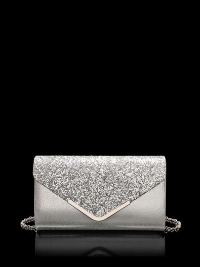 Glamorous, Elegant, Exquisite, Quiet Luxury Sequin, Stylish, Luxury, Shiny Metallic Flap Chain Glitter Square Bag, Perfect Bride Purse For Wedding, Prom & Party Events Evening Bag, Dinner Bag For Party Girl, Woman