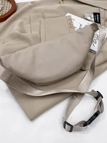 Multi Zip Waist Bag - Khaki - View 5