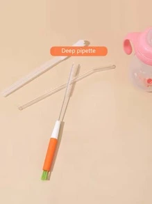 1pc Multifunction Cup Cleaning Brush - Multicolor - View 2