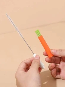 1pc Multifunction Cup Cleaning Brush - Multicolor - View 5