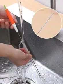 1pc Multifunction Cup Cleaning Brush - Multicolor - View 8