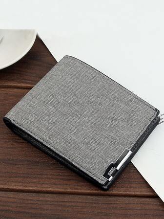 Guys Metal Decor Small Wallet