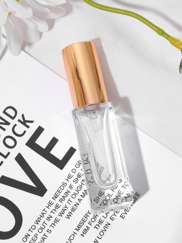 1Pc Mini Spray Bottle 5ml Clear Glass Spray Bottle Empty Fine Mist Refillable Mini Perfume