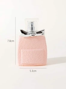 1pc 30ML Empty Bow Decor Perfume Spray Bottle - Multicolor - View 3