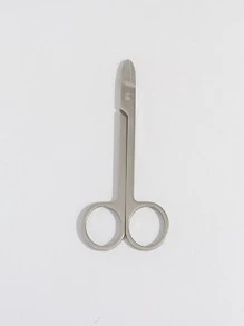 1 pieza Tijeras nariz pelo - Plateado - Ver 3