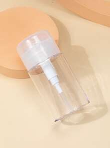 1pc 100ML Clear Lotion Dispensing Bottle,Empty Transparent Dispenser Container For Travel Size Cosmetics,Empty Cosmetic Refillable Travel Containers Plastic Hair Spray Bottle Sprayer For Perfume Skincare Makeup Lotion, Living Room Home Bedroom Bathroom House Decor, Travel Stuff, Wedding, Party, Birthday, Gifts For Men Mom Dad Friends, New Years, Accessories, Funny Gift - Clear - View 2