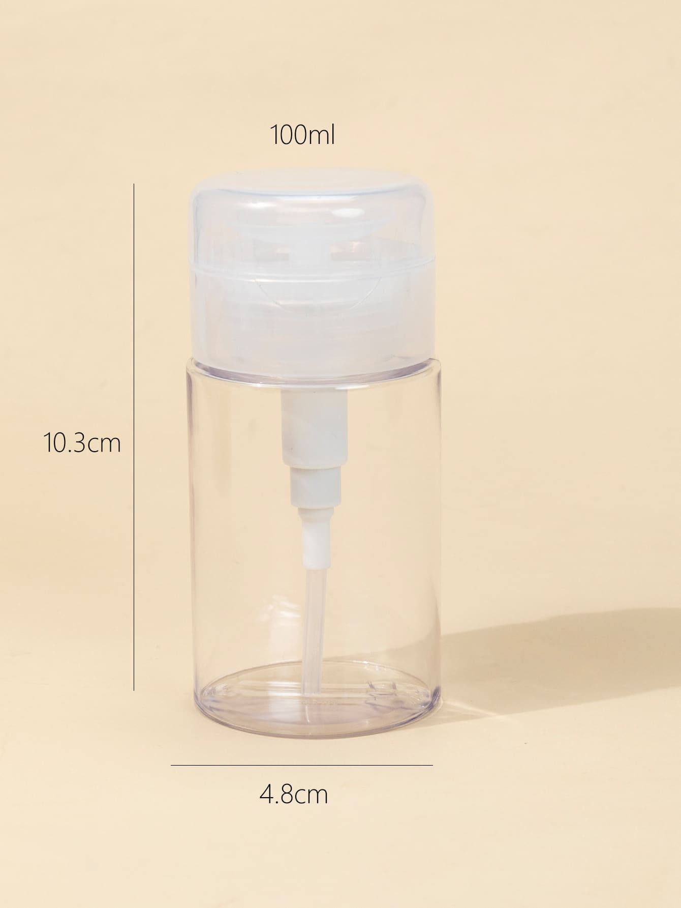 10 Pezzi Bottiglie da Viaggio 50 ML + 100 ML, Contenitori da Viaggio Trasparenti Vuoti, Bottiglie da Viaggio in Plastica Riutilizzabili Flip Cap