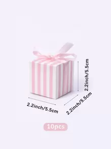 10件装条纹图案礼盒 返校节 - 彩色 - 查看 3