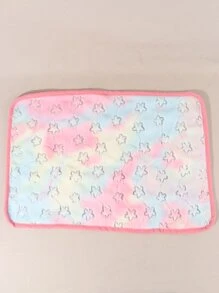 1pc Sequin Star Decor Pet Blanket - Multicolor - View 2