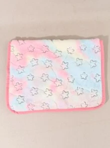 1pc Sequin Star Decor Pet Blanket - Multicolor - View 4