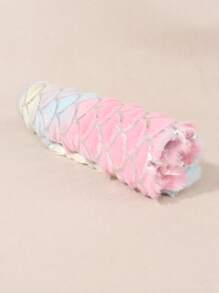 1pc Fish Scale Design Pet Blanket