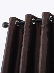 素色單片窗簾 - 咖啡棕 - 查看 2