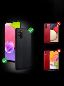 3pcs Tempered Glass Phone Protection Film & 3pcs Lens Film Compatible With Samsung/Huawei - Clear - View 3
