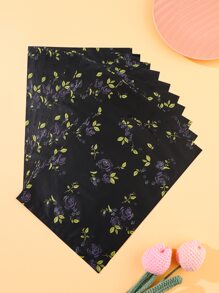 10入組碎花圖案禮品袋 - 彩色 - 查看 1