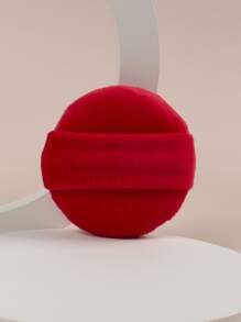 Solid Powder Puff - Red - View 1