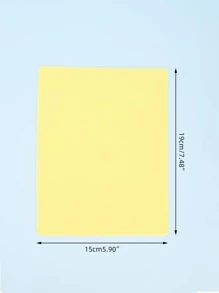 1mm Soft Tattoo Double-sided Fogging Practice Skin (one Soft Skin And One Hard Skin) 2pcs - Multicolor - View 3