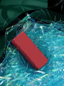 1 pieza Papel de rafia de relleno de regalo holográfico - Multicolor - Ver 1