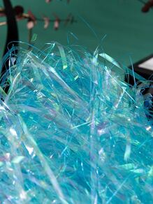 1 pieza Papel de rafia de relleno de regalo holográfico - Multicolor - Ver 2