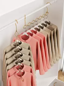 1pc Geometric Shaped Drying Rack - Gold - View 4