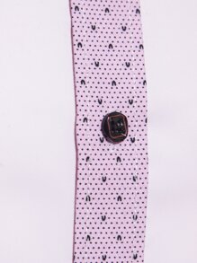 Manfinity Mode Men Contrast Trim Button Up Shirt - Baby Pink - View 8