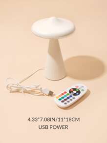 1pc Remote Control Table Lamp