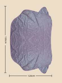 1pc Car Front Windshield Sunshade - Purple - View 5