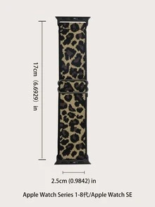 Leopard Print Band tương thích với Apple Watch - Nhiều màu - Xem 3