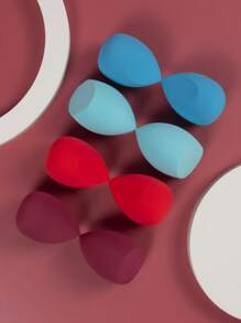 8pcs Christmas Makeup Sponge - Multicolor - View 5