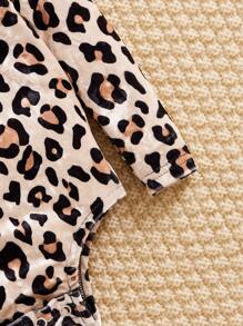 SHEIN Bodysuits Em bé In hoa Báo - Nhiều màu - Xem 4