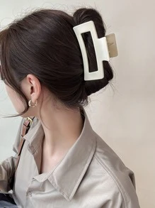 6入組素色髮爪 - 彩色 - 查看 2