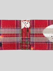 1pc Snowman & Plaid Pattern Yoga Workout Resistance Band - Multicolor - View 6