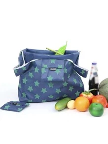 1pc Sanitary Pads Storage Bag Portable Pouch Large Capacity,Minimalist style, Waterproof Fabric For Panty Liners, and Tampons,Random Color - Multicolor - View 2