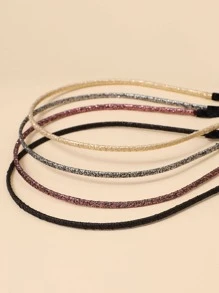 4 pièces Serre-tête simple et mince, bandeau, serre-tête