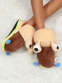 Snail Design Novelty Slippers - Multicolor - View 3