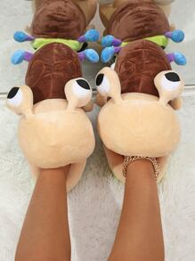 Snail Design Novelty Slippers - Multicolor - View 4