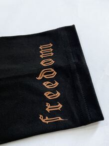 Manfinity Homme 男士双色半扣插肩袖亨利衫，适合外出，休闲拼色亨利长袖上衣，适合朋友穿着，秋季 - 咖啡棕 - 查看 3