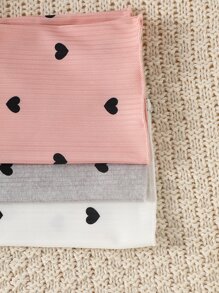 Tops em bé Xù nhỏ Tim Tất cả trên in - Nhiều màu - Xem 4