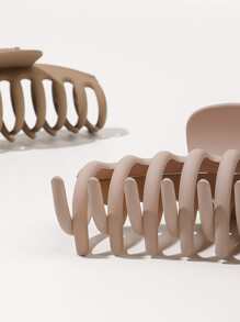 4 piezas Garra de pelo minimalista - Multicolor - Ver 4