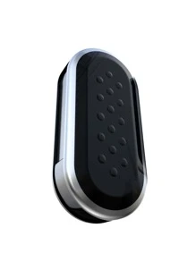 Vỏ chìa khóa ô tô tương thích với Fiat, Vỏ chìa khóa Fob - màu đen - Xem 5