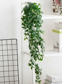 1pc 86cm Mandala Decorative Plant Vine,Fake Plants,Fall Decor,Room,Desk,Garden Decor,Room Decoration Stuff, Valentine Day, Gift - Green - View 3