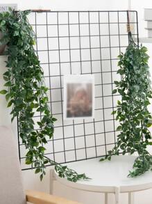 1pc 86cm Mandala Decorative Plant Vine,Fake Plants,Fall Decor,Room,Desk,Garden Decor,Room Decoration Stuff, Valentine Day, Gift - Green - View 4