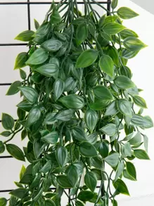 1pc 86cm Mandala Decorative Plant Vine,Fake Plants,Fall Decor,Room,Desk,Garden Decor,Room Decoration Stuff, Valentine Day, Gift - Green - View 5