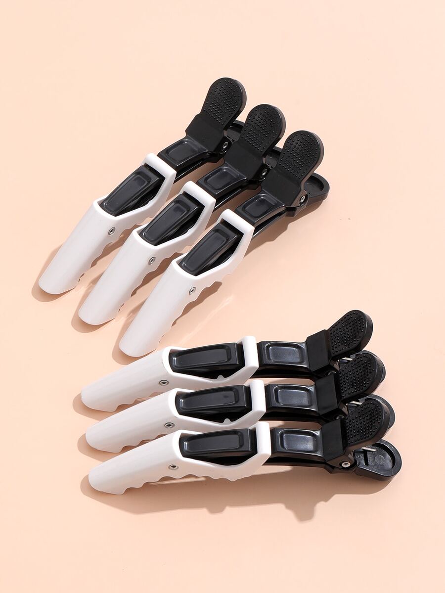 6pcs Salon Professional Hair Clip - Multicolor - View 1