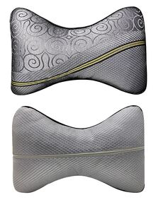 2pcs Graphic Car Neck Pillow - Grey - View 5