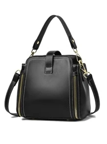 Túi đeo chéo Nữ - màu đen - Xem 2