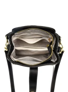 Túi đeo chéo Nữ - màu đen - Xem 3